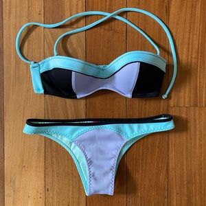 VS Swim Bandeau Colorblock Bikini